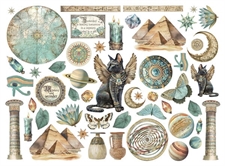 Stamperia Chipboard Die Cuts - Fortune